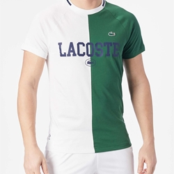 Camiseta Lacoste TH7538 00 737 blanc/vert - Imagen 1