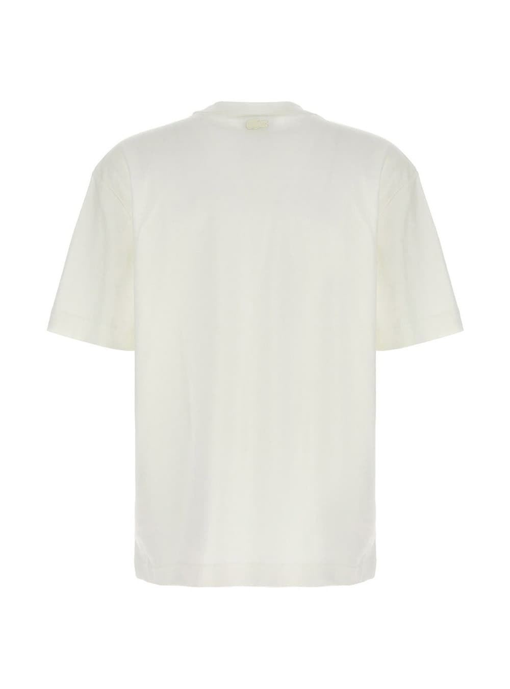Camiseta Lacoste x Netflix TH8462 00 TIS blanc Sex Education - Imagen 2
