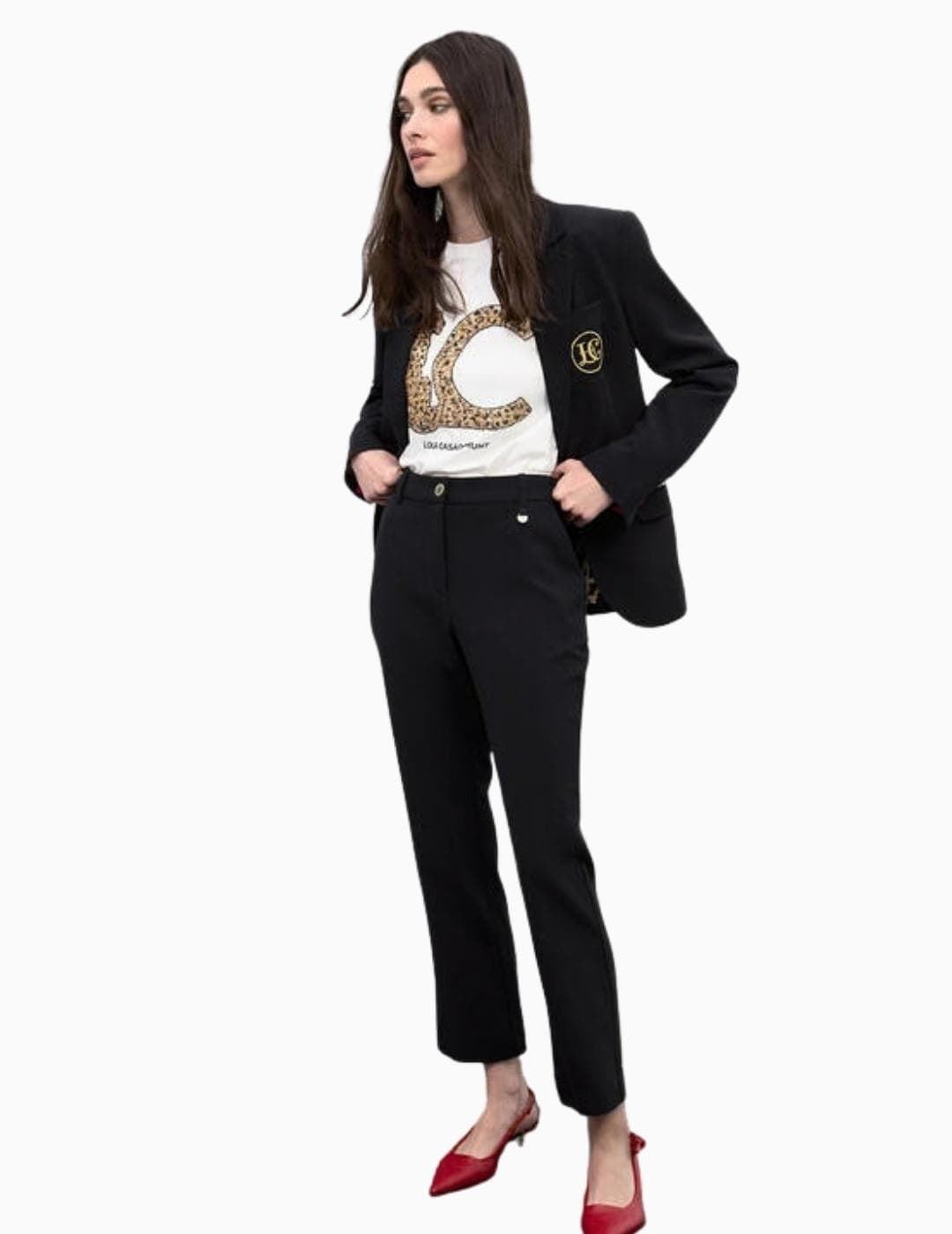 Camiseta LOLA CASADEMUNT LS2615004 00B BLANCO - Imagen 5