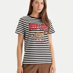 Camiseta LOLA CASADEMUNT LS2615107 20N CRUDO NEGRO - Imagen 1