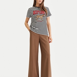 Camiseta LOLA CASADEMUNT LS2615107 20N CRUDO NEGRO - Imagen 2