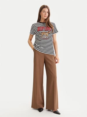 Camiseta LOLA CASADEMUNT LS2615107 20N CRUDO NEGRO - Imagen 2