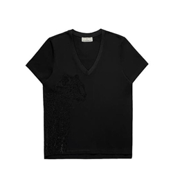 Camiseta LOLA CASADEMUNT LS2615109 00N NEGRO - Imagen 1