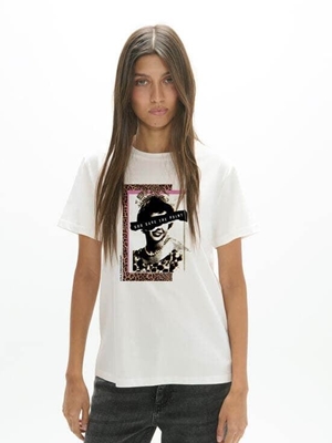 Camiseta Lola Casademunt Sra Lola estampado LF2615060 - Imagen 1