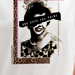 Camiseta Lola Casademunt Sra Lola estampado LF2615060 - Imagen 2