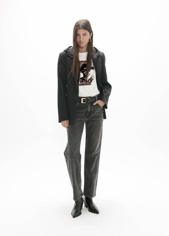 Camiseta Lola Casademunt Sra Lola estampado LF2615060 - Imagen 3