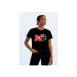 Camiseta Loro con Plumas Lola Casademunt LS2615030 - Imagen 2