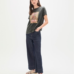 Camiseta Love Lola Casademunt Leopardo LS2615105 - Imagen 2