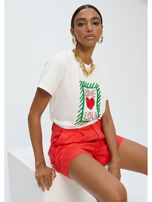 Camiseta Love Lolas Joyas Lola Casademunt LS2615041 - Imagen 1