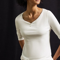 CAMISETA MANGA LARGA STREET ONE 323993 10108 BLANCO - Imagen 1