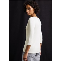 CAMISETA MANGA LARGA STREET ONE 323993 10108 BLANCO - Imagen 2