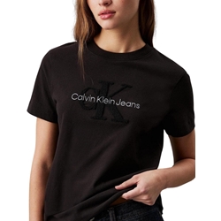 Camiseta Negra Calvin Klein J20J224244 BEH - Imagen 2