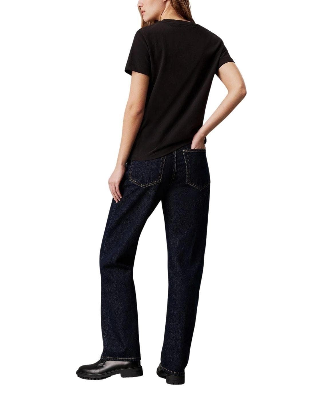 Camiseta Negra Calvin Klein J20J224244 BEH - Imagen 3