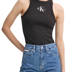 Camiseta Negra Calvin Klein Jeans Ck Black J20J225301 BEH - Imagen 1