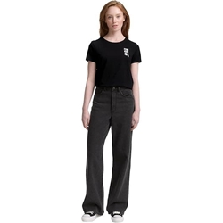Camiseta Negra Tom Tailor T-shirt with print (Deep Black) 1047858 14482 - Imagen 2