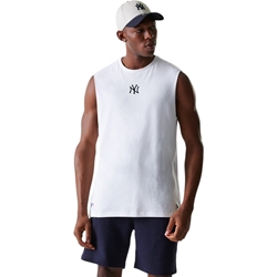 Camiseta NEW ERA 60691044 nos mlb midi sleeveless tee white - Imagen 1