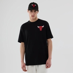 Camiseta NEW ERA 60773464 Chicago Bulls Black - Imagen 1