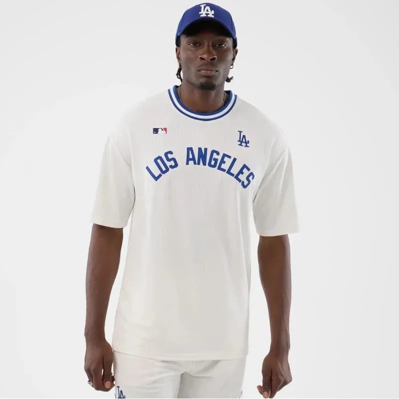 Camiseta NEW ERA 60856207 MLB ARCH OS TEE LOSDOD white - Imagen 4