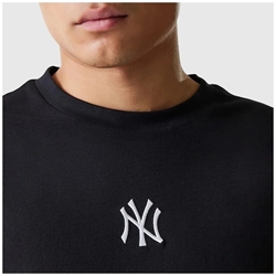 Camiseta New Era Oversized New York Yankees Essential Black 60675746 - Imagen 2