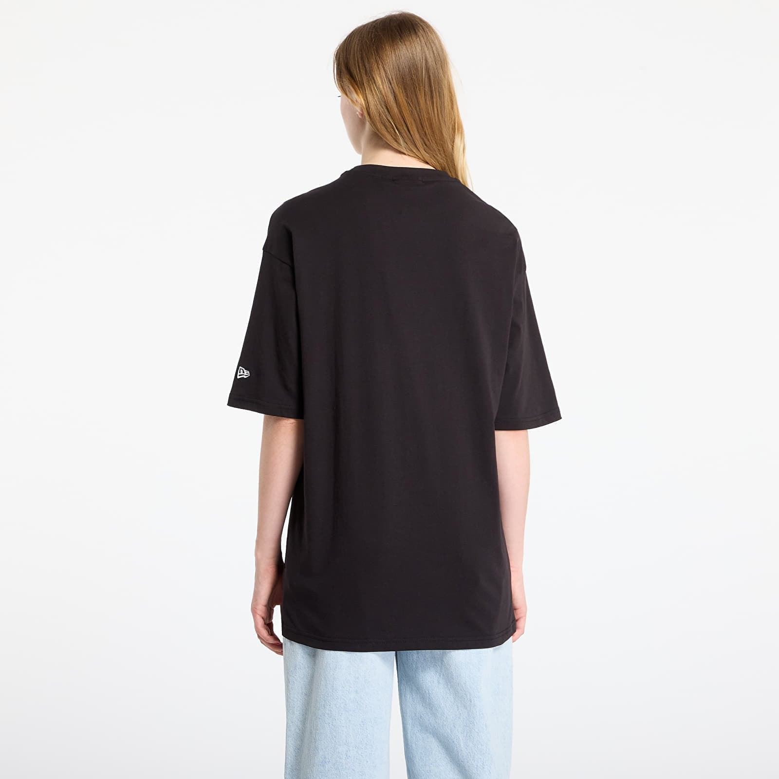 Camiseta New Era Oversized New York Yankees Essential Black 60675746 - Imagen 6