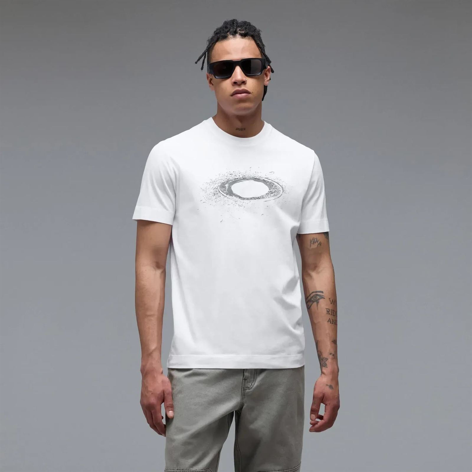 Camiseta Oakley Lunar Ellpise Tee Wite FOA408679-100 - Imagen 1