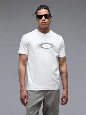 Camiseta Oakley Lunar Ellpise Tee Wite FOA408679-100 - Imagen 1