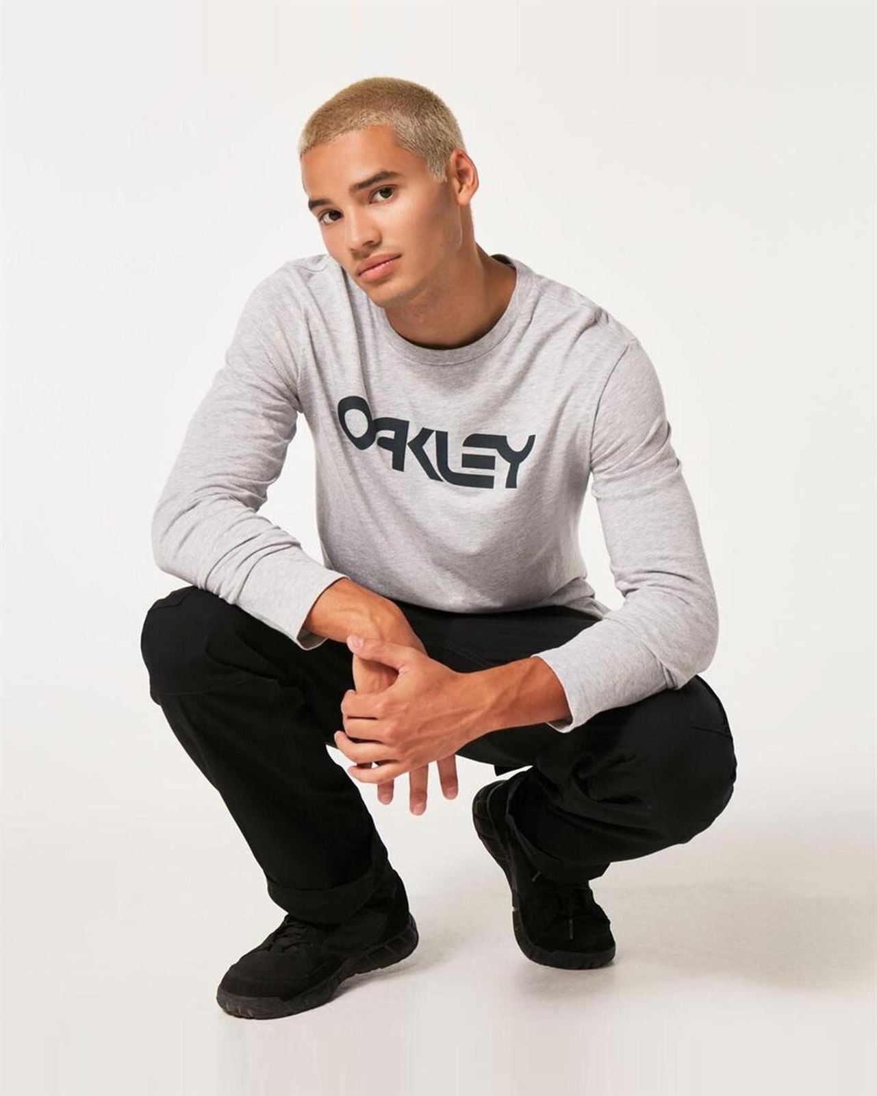 Camiseta Oakley Mark II L/S Tee 2.0 Granite Heather F0A404012 24L - Imagen 6