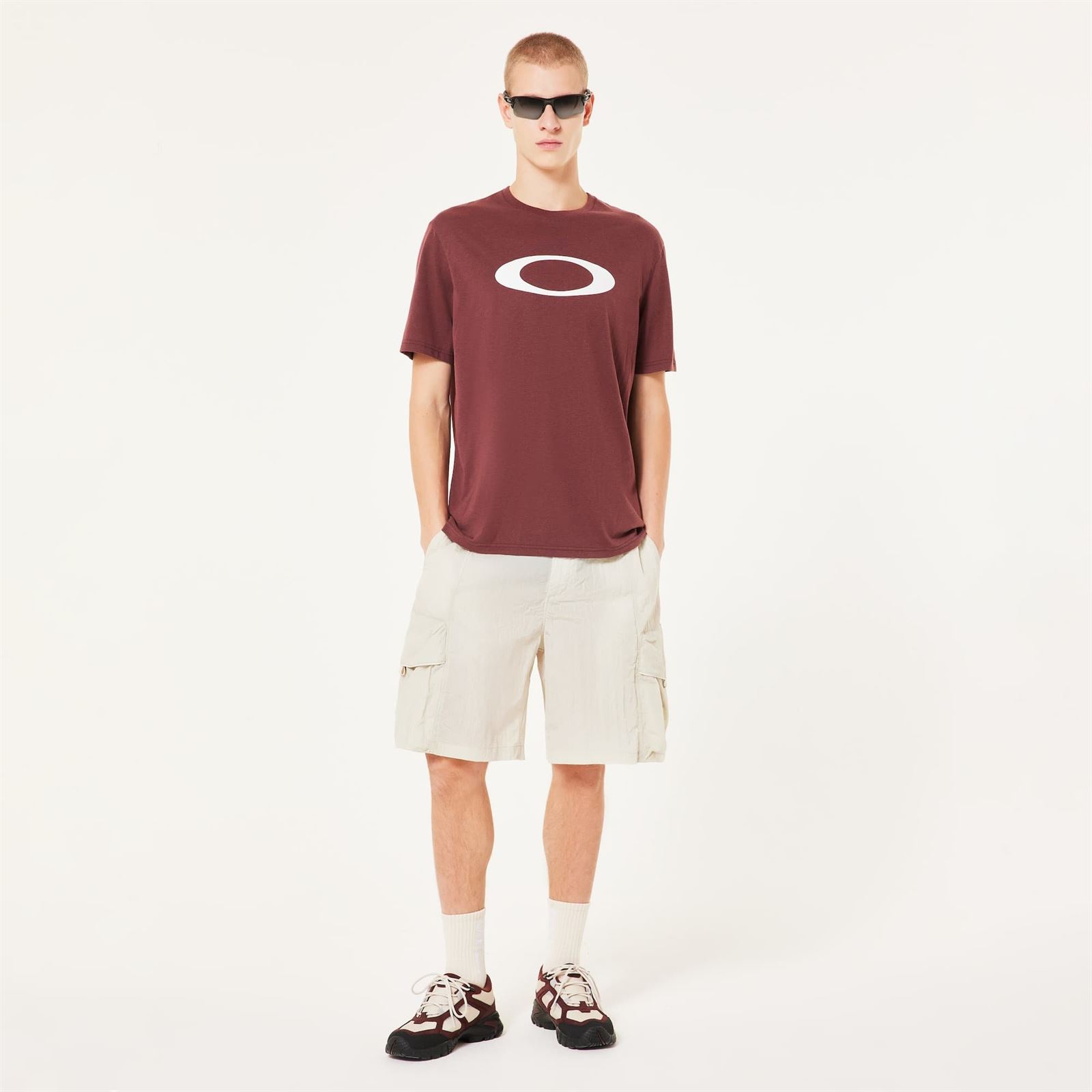 Camiseta OAKLEY O-BOLD ELLIPSE 9B2 Grenache - Imagen 1