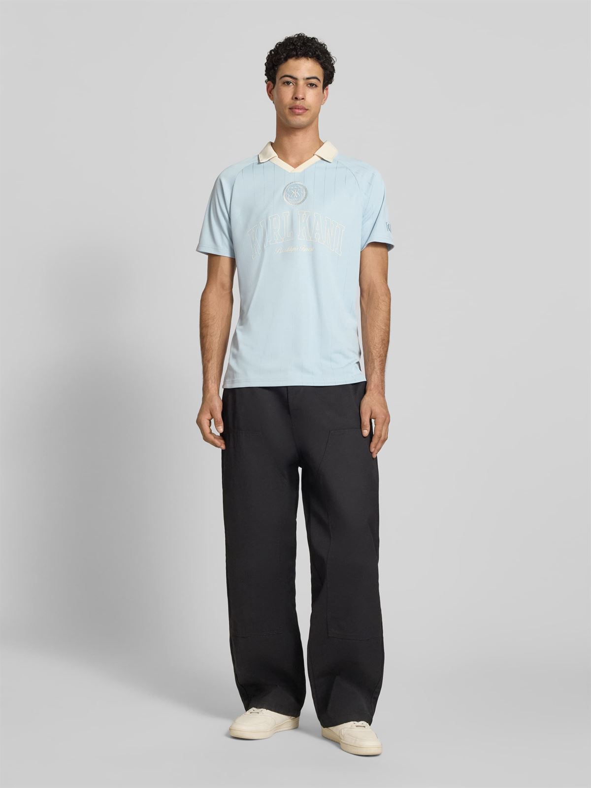 Camiseta-Polo Karl Kani Blue KA9785 PD00010790 - Imagen 1