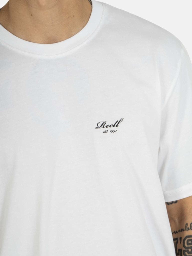 Camiseta REELL RE3679 Staple Logo T-Shirt white - Imagen 3