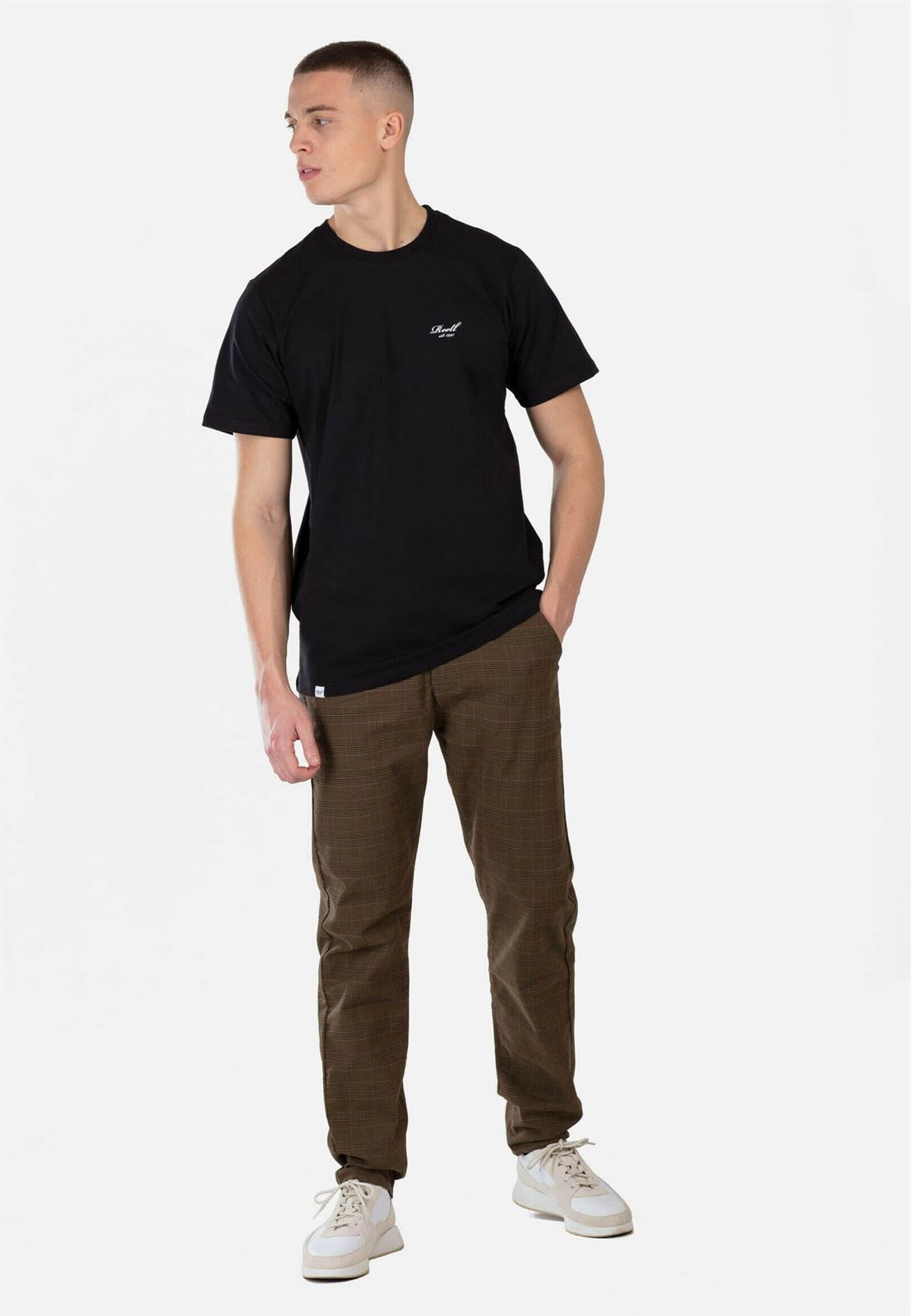 Camiseta Reell Staple Logo Deep Black RE3678 - Imagen 2