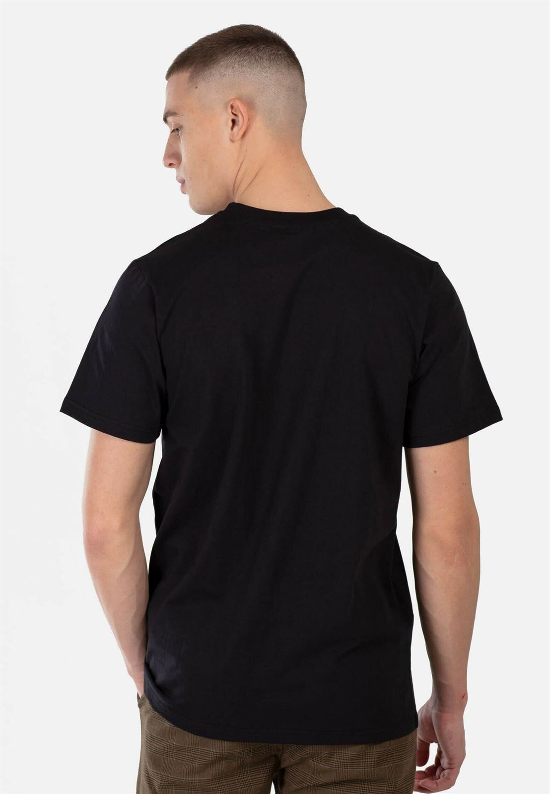 Camiseta Reell Staple Logo Deep Black RE3678 - Imagen 3