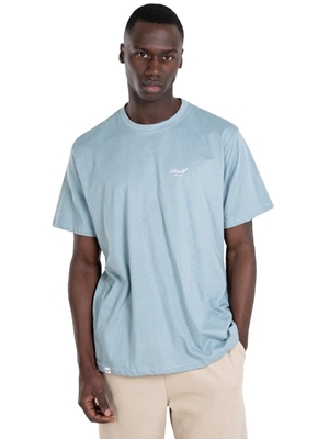 Camiseta Reell Staple Logo T-Shirt Blue Map RE3328 - Imagen 1