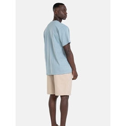 Camiseta Reell Staple Logo T-Shirt Blue Map RE3328 - Imagen 2