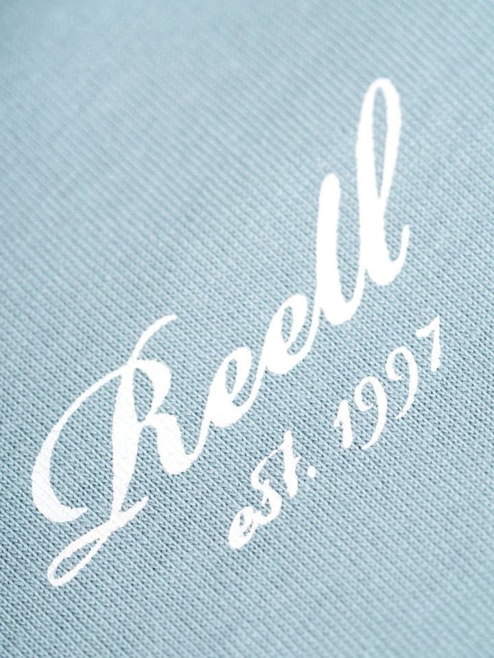 Camiseta Reell Staple Logo T-Shirt Blue Map RE3328 - Imagen 3