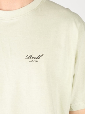 Camiseta Reell Staple Logo T-Shirt Eucalyptus RE3327 - Imagen 2
