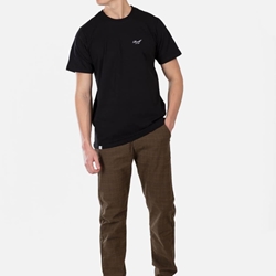 Camiseta REELL Staple Logo T-Shirt RE3685 Slate Black - Imagen 2
