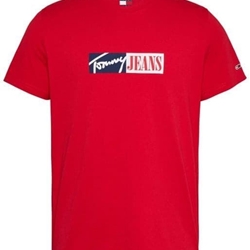 Camiseta Roja Tommy Hilfiger Tjm Slim Entry Graph Xme Red - Imagen 1