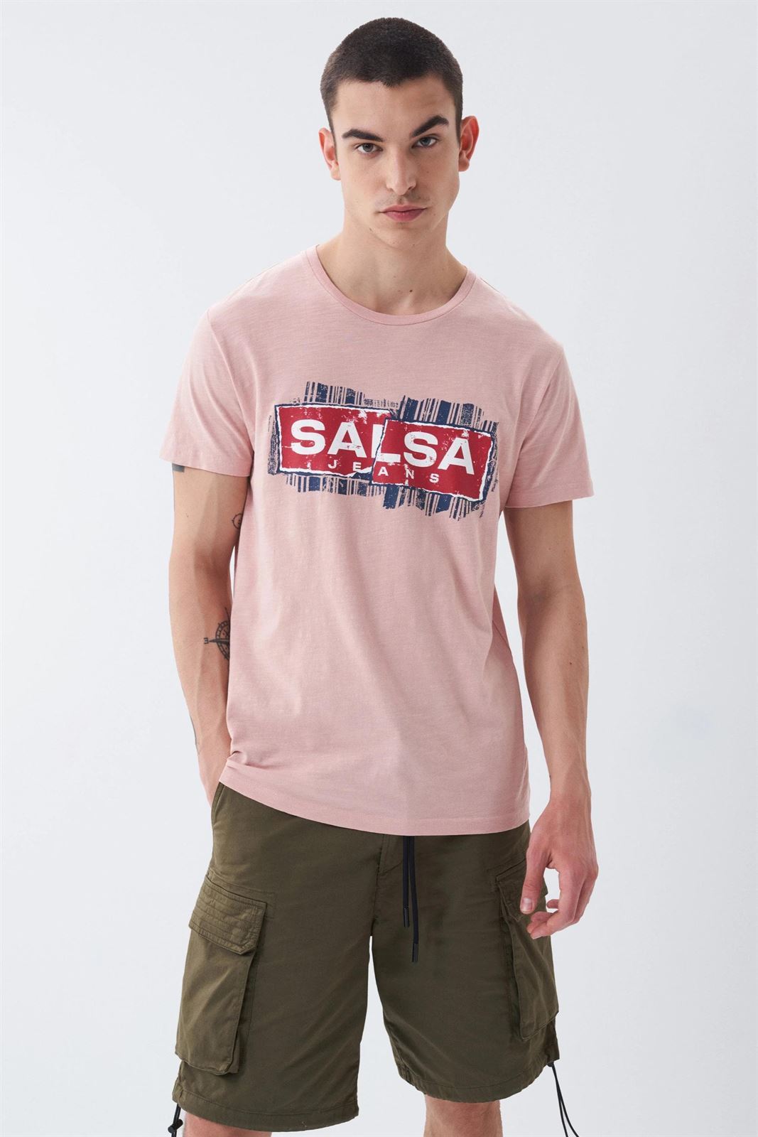 Camiseta SALSA 126291 6201 ROSA - Imagen 1