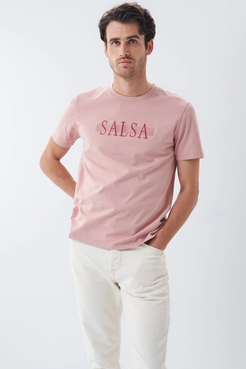 Camiseta SALSA 126348 6201 ROSA - Imagen 1