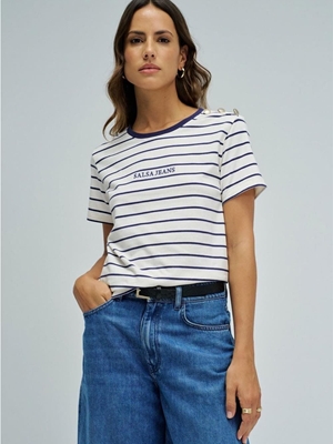 Camiseta SALSA 21011062 832 dark blue - Imagen 1