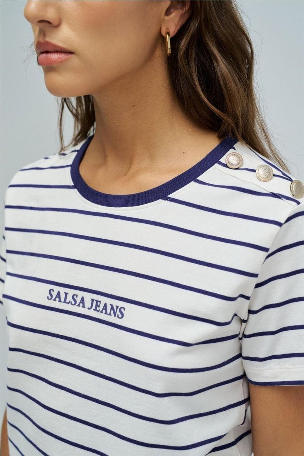 Camiseta SALSA 21011062 832 dark blue - Imagen 4