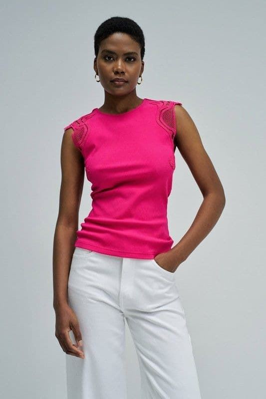 Camiseta SALSA 21011066 632 dark pink - Imagen 1