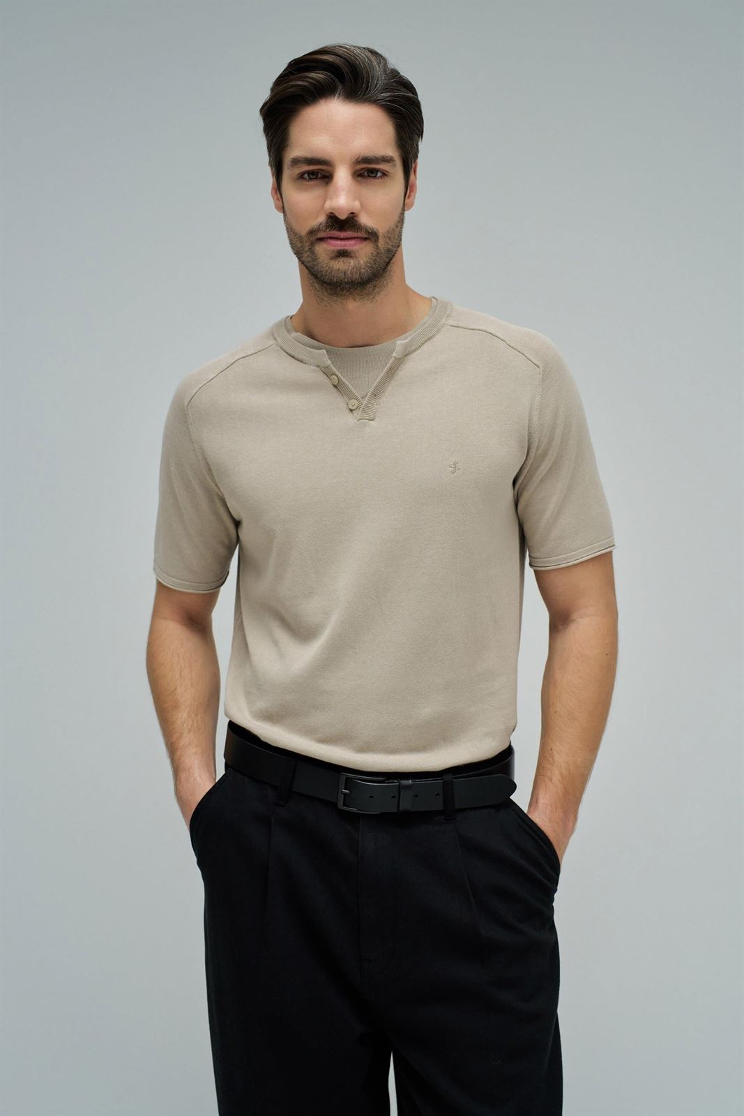 Camiseta SALSA 21011251 120 beige - Imagen 2