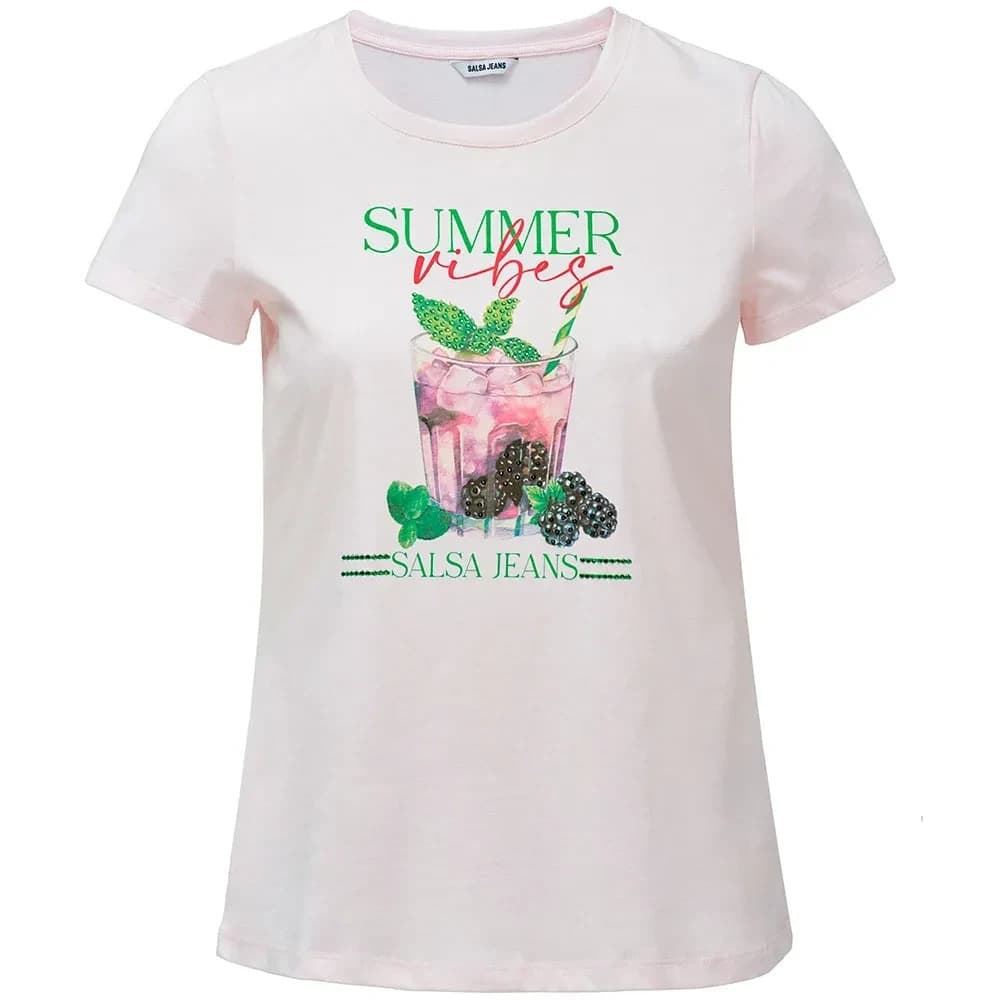 Camiseta SALSA 21011266 611 rosa - Imagen 1