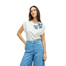 Camiseta SALSA 21011341 001 white - Imagen 1