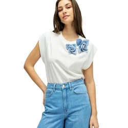 Camiseta SALSA 21011341 001 white - Imagen 1