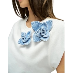 Camiseta SALSA 21011341 001 white - Imagen 2
