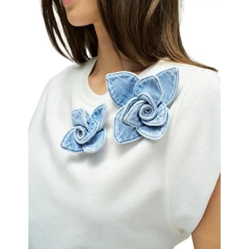 Camiseta SALSA 21011341 001 white - Imagen 2