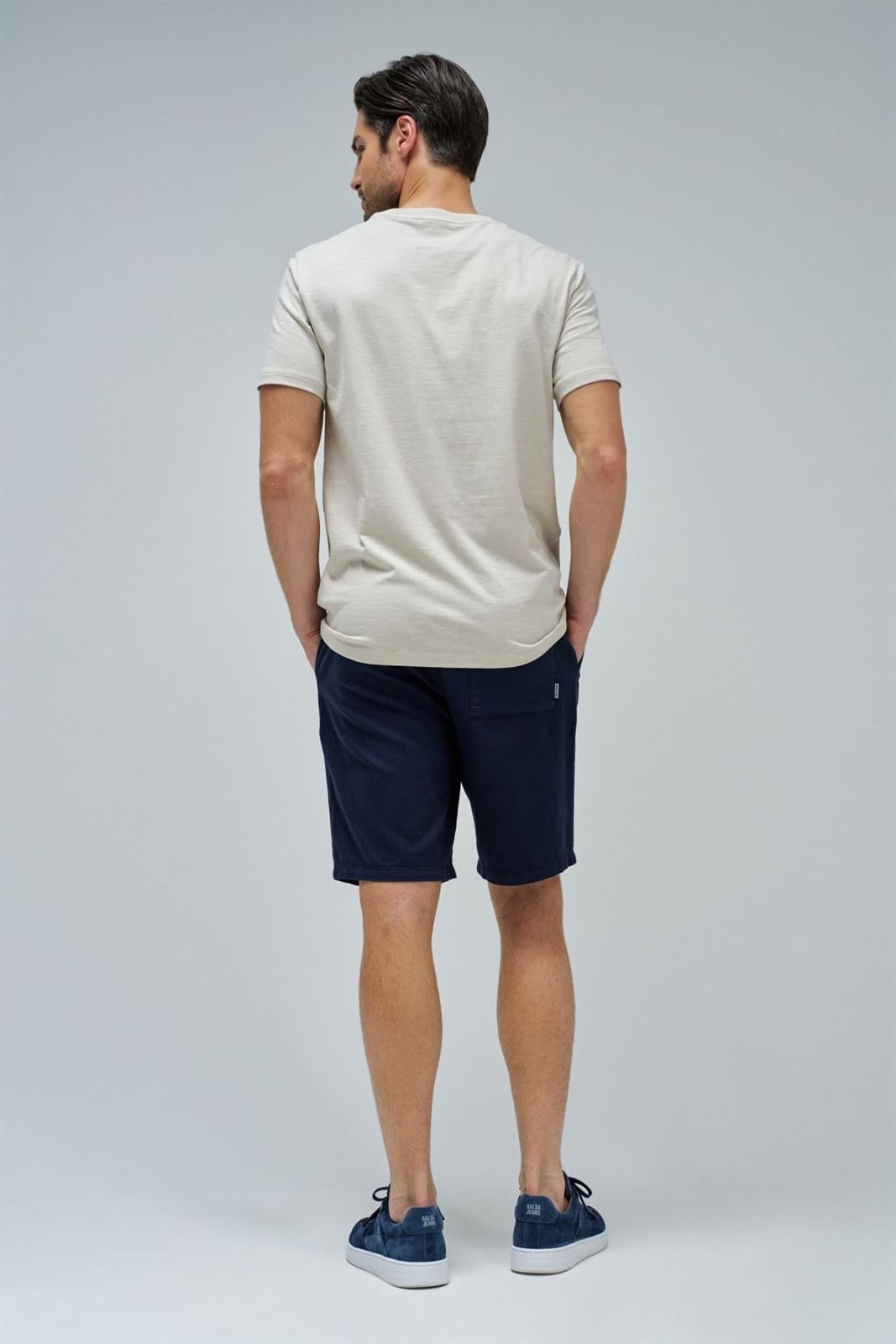 Camiseta Salsa Jeans 21010294 110 Beige - Imagen 3